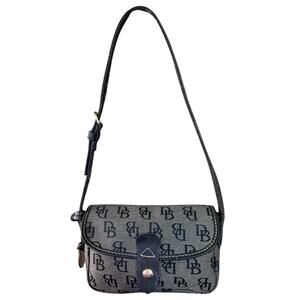 Dooney & Bourke Signature DB Monogram Mini Shoulder Bag Purse